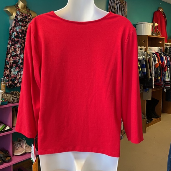 ruby rd 3/4 blouse - Picture 4 of 6